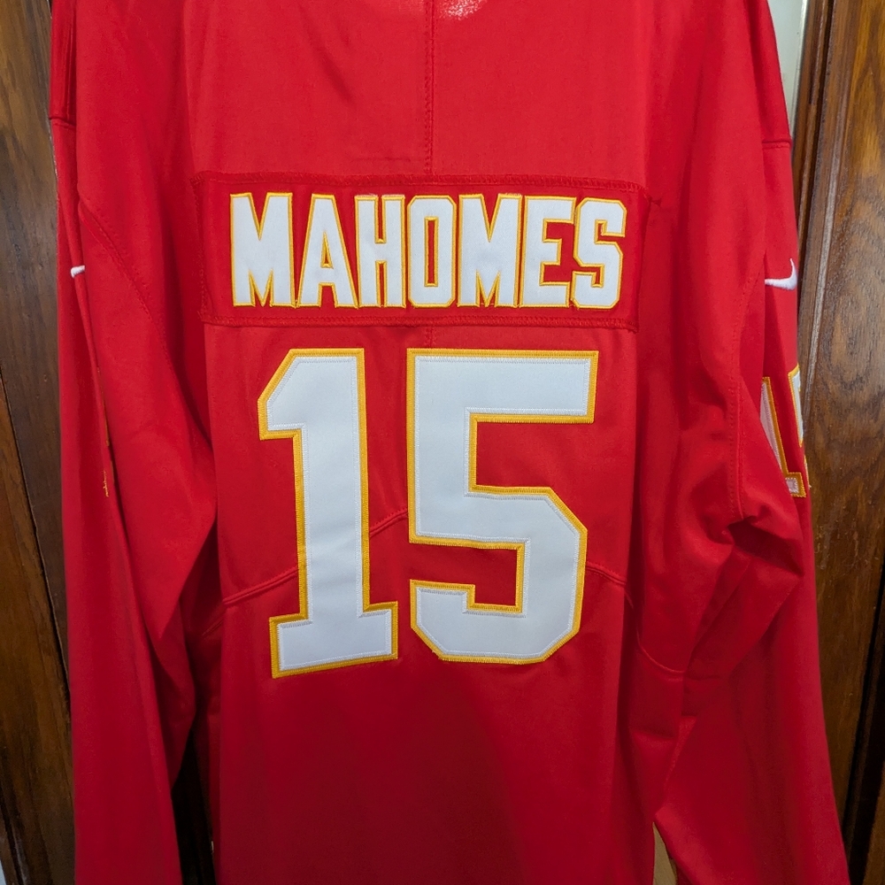 Kansas City Chiefs Mahomes Long Sleeve Jersey